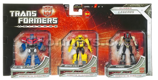 Transformers Univers Animated Legends 3 Pack  (1 of 3)